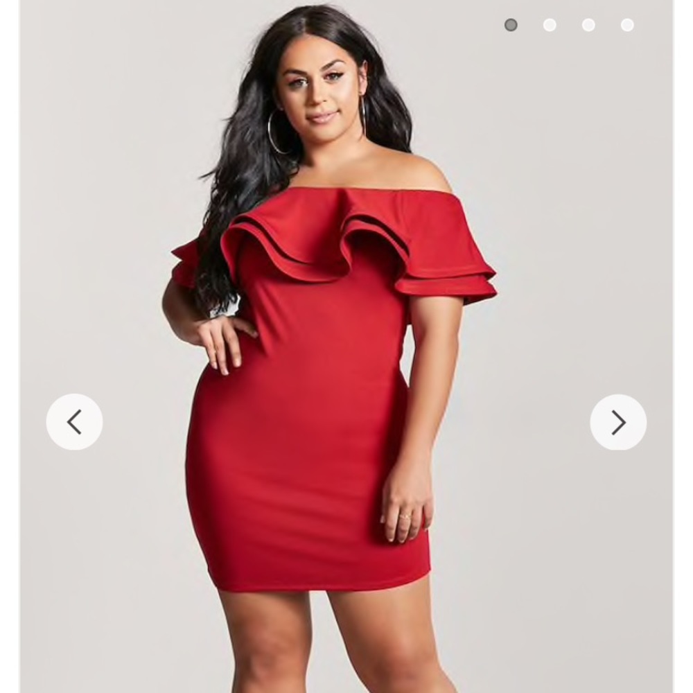 Forever 21 red dress🔴